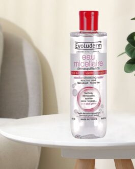 Evoluderm Agua Micelar Desmaquillante Piel Reactiva